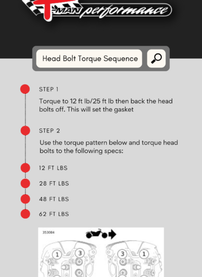 Head Bolt Torque Sequence